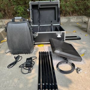 Buy cheap 2KM Interference Backpack Drone Jammer Omnidirectional 360 UAV Signal Jammer product