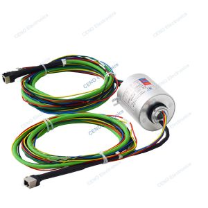 Water Proof Slip Ring With Ip68 And Ethernet Signal For Low Temperature
