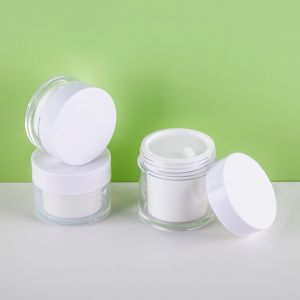 Buy cheap AS PP Double Shell Cream Jar 30g 50g Customizable from wholesalers