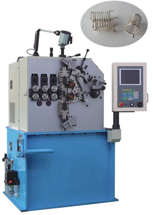 CNC Spring Coiling Machine 5.5kw Motor Power With Diameter 1.2mm - 4.0 Mm