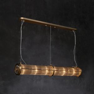 Buy cheap Newton Rectangular Pendant Bronze Finish with Ajustable Chain/Rod from wholesalers
