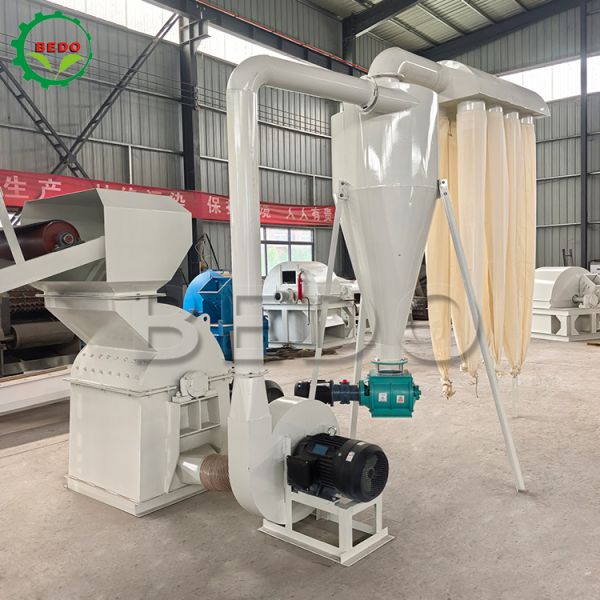 Buy cheap 2.7m Feeding Conveyor Wood Crusher Machine with Max. Feeding Material Thickness of 100mm and 2100*1450*1700 Mm Size from wholesalers