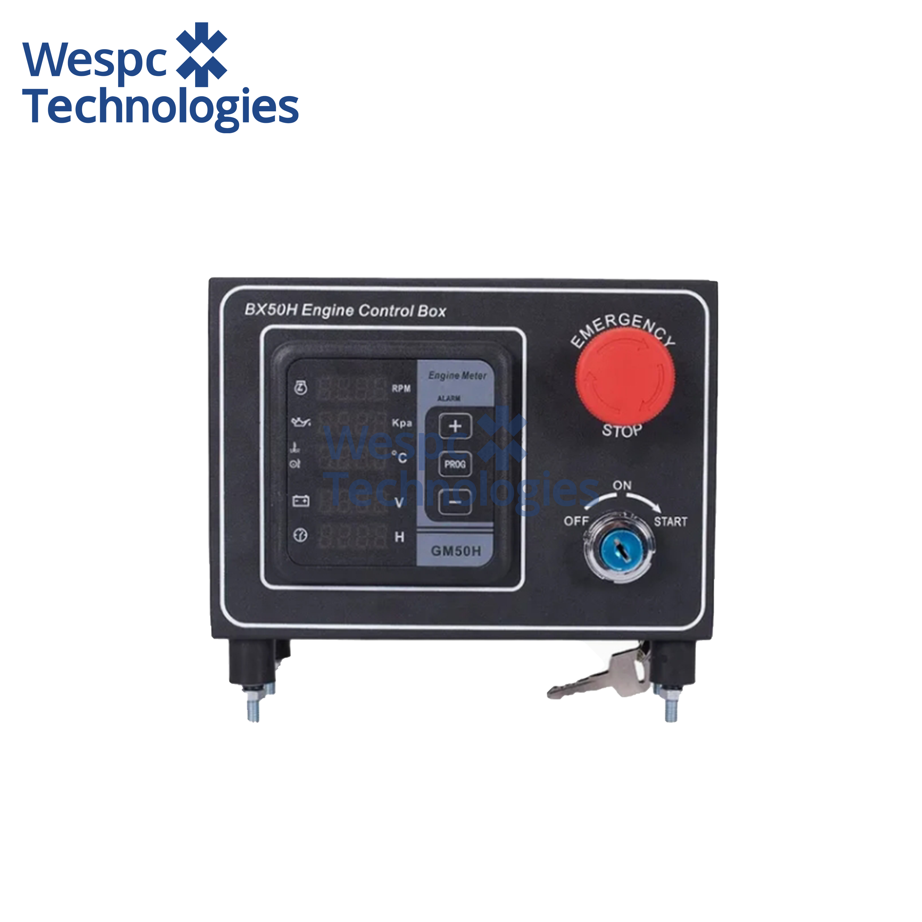 Buy cheap WESPC Original BX50H  Engine Meter Controller Control Box With Alarms IDLE from wholesalers