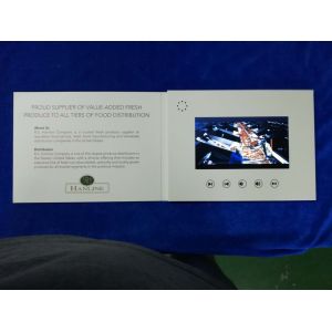 Buy cheap Innovative Video Card Mailer Lcd Screen For Food Distribution from wholesalers