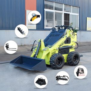 17.1KW 23HP Maximum Power Crawler Skid Steer Loader with Easy Operation and