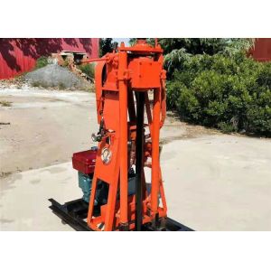 50m Rock Trailer Mounted Portable Water Well Drilling Rig