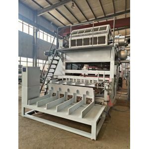 Buy cheap 4000-5000pcs Per Hour Capacity Egg Tray Pulp Molding Machine 12-20 Stroke/minute Forming Speed for Egg Tray Machine from wholesalers