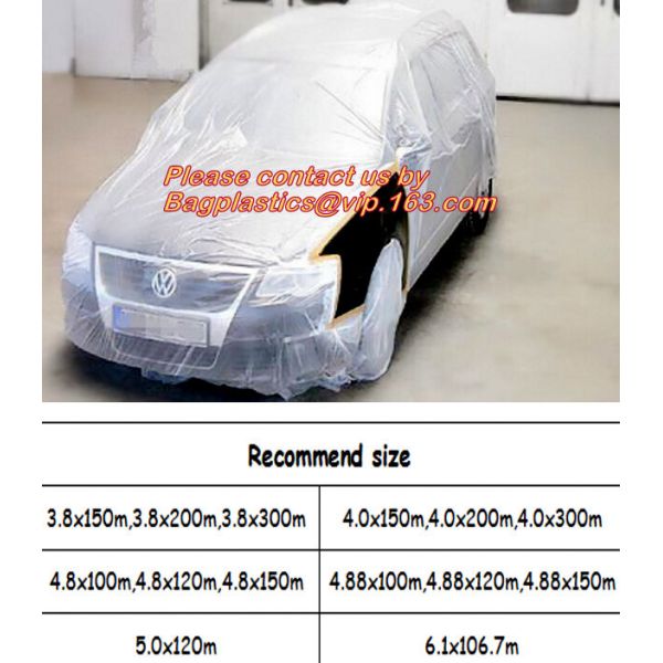 Buy cheap light weight Paint Maskers Masking Cloth Tape with Protective HDPE Masking Film, Automotive HDPE masking film in adhesiv from wholesalers