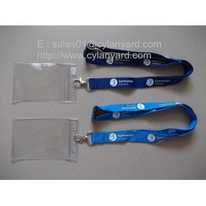 Buy cheap Blue Breakaway Clip Lanyards, Printed Polyester Lanyard with Breakaway Buckle from wholesalers