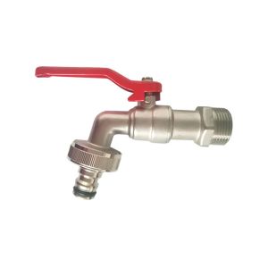 Buy cheap Italy Type Brass Ball Bibcock with Click Quick Tap Adaptor from wholesalers