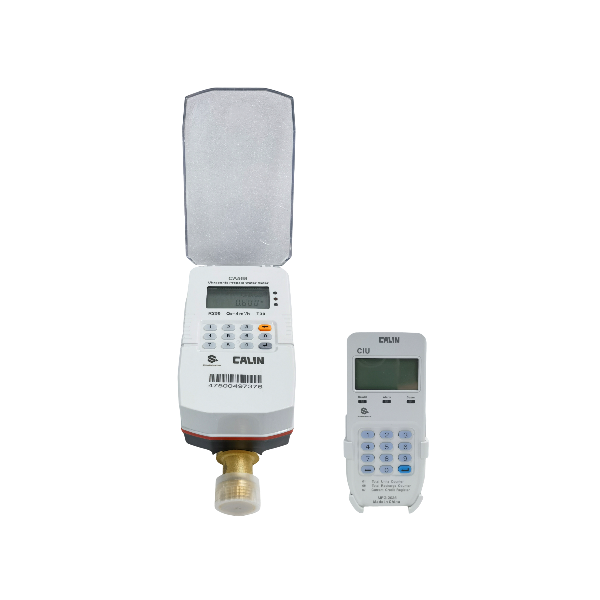 Buy cheap Congo Split Type LCD Display Prepayment Water Meter RF Communication Multi - Jet Dry Type from wholesalers