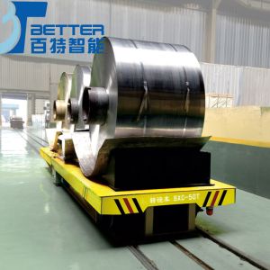 Buy cheap Electric Coil Trolley for Metal Industry with 20 Ton Capacity and Specialized Drive System from wholesalers