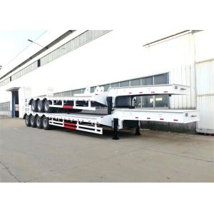 Buy cheap Heavy Load Hydraulic Ladder 80 Ton Low Bed Semi Trailer from wholesalers