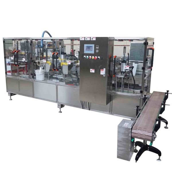 Buy cheap 304 Stainless Steel Tray Filler Machine For Sauce In Buckets from wholesalers