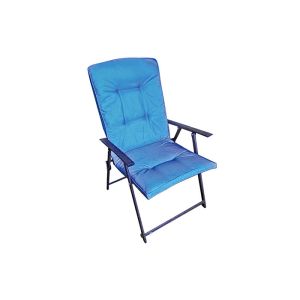 Buy cheap Multipurpose Steel Patio Outdoor Padded Chair With Powder Coated Frame from wholesalers