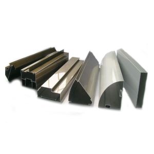 Buy cheap 6063-T5 Electrophoresis Champagne Series Anodized Aluminium Extrusion Profile For Glass Widely Use from wholesalers