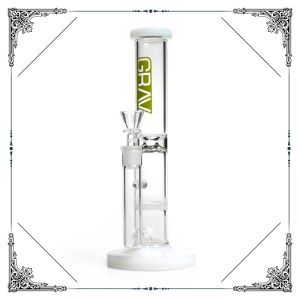 Buy cheap Grav 10 Inches Straigth Tube Glass Smoking Water pipes With Honeycomb Perc Bongs from wholesalers