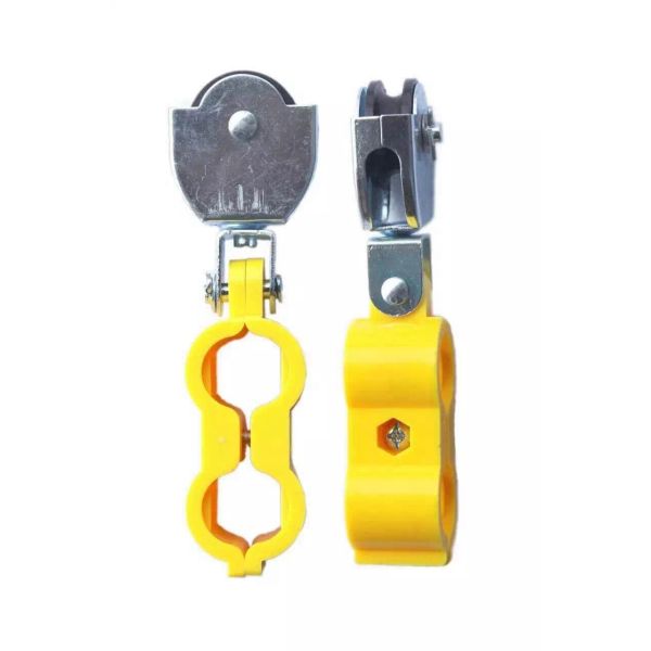 Buy cheap Plastic Steel Wire Cable Festoon Cable Trolley System For Round Cable / Carrier Trolley from wholesalers