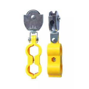 Buy cheap Plastic Steel Wire Cable Festoon Cable Trolley System For Round Cable / Carrier Trolley from wholesalers