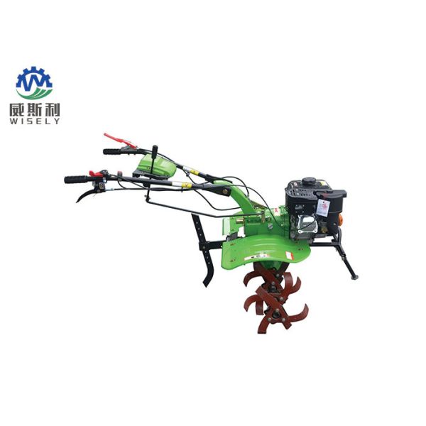 Quality Manual Gas Powered Handheld Rototiller , Paddy Weeder Garden Rotary Tiller for sale