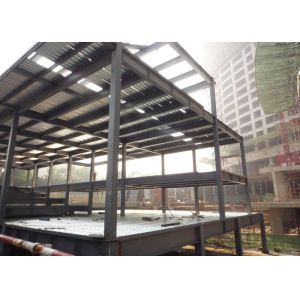 Buy cheap Prefabricated Light Steel Structure Construction Middle Grey With Alkyd Primer from wholesalers