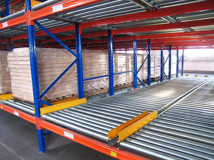 Buy cheap Heavy Duty Gravity Racking High Density Pallet Live Racking For Warehouse Storage product