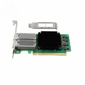 Buy cheap MCX556A-ECUT ConnectX-5 PCIe4.0 X16 Network Card with Dual-Port QSFP28 for 100GbE Server Applications from wholesalers
