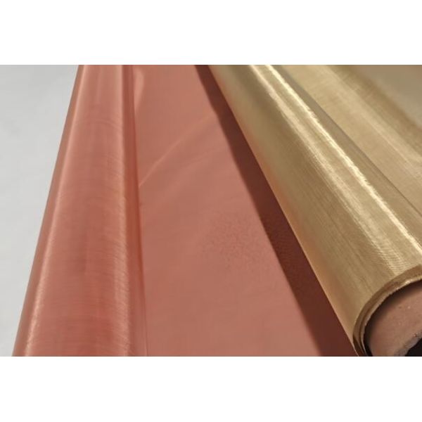 Quality Copper Woven Wire Mesh With Slit Edge With Resists Atmospheric And Moisture Corrosion for sale