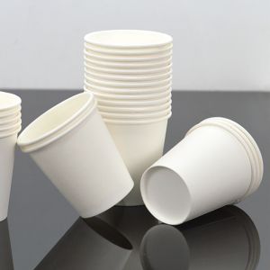 Buy cheap 7oz  Single WallLogo-Ready Disposable Paper Coffee Cups With Lids from wholesalers