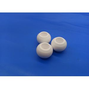 Machining 99.7% Alumina Hollow Bio Ceramic Polishing Balls / Zirconia Water