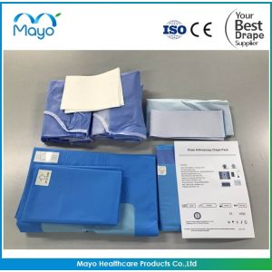 Buy cheap OEM Knee Arthroscopy Drape SMS Disposable Surgical Drapes from wholesalers