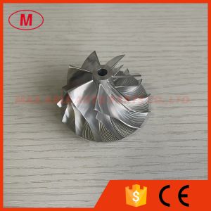 Buy cheap RHF5 41.00/54.80mm 7+7blades high performance turbo milling/aluminum 2618/billet compressor wheel from wholesalers