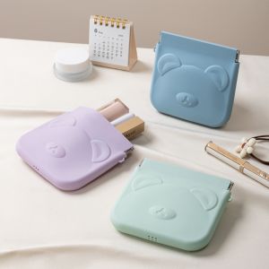 Buy cheap Mini Silicone Cosmetic Bag Washable Odorless Multi Function from wholesalers