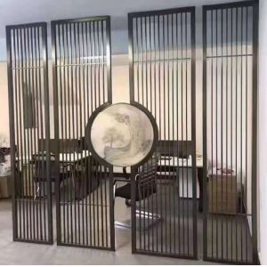Buy cheap Stainless Steel Folding Indoor Screens Room Dividers from wholesalers