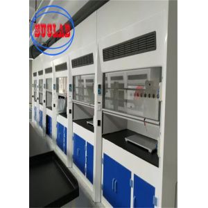 Buy cheap Wall Mounted Automatic Shutoff Ducted Fume Hood With Regular Maintenance 400W Efficiency from wholesalers