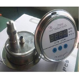 Buy cheap Digital pressure switch with Axialand 100 dial diameter HPC-2100 from wholesalers