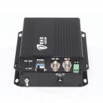 Buy cheap HD-SDI RS485 Data Fiber Video Extender LC Fiber 1310 / 1550nm 20Km 12V Input from wholesalers
