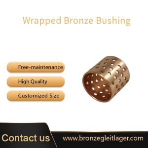 Buy cheap Wrapped Bushing Size, Bronze CuSn8 Material from wholesalers