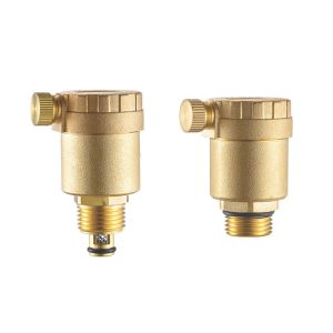 Buy cheap 3505 3506 Automatic Air-Vent Brass Valves Horizontally Exhausting DN15 DN20 with Optional Check Function for maintenance from wholesalers