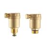 3505 3506 Automatic Air-Vent Brass Valves Horizontally Exhausting DN15 DN20 with Optional Check Function for maintenance for sale