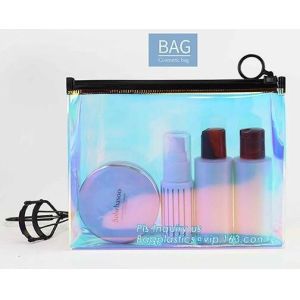 Buy cheap quality slider zipper cosmetic pvc bags, mini plastic zipper cosmetic slider zip bags with print, Pouch Slider plastic Z from wholesalers