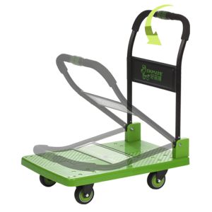 Buy cheap One Hand Folding SILENT Foldable Cart Trolley 180kg Polypropylene Deck from wholesalers