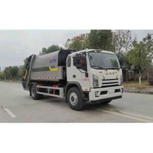 Buy cheap Customizable Compressed Garbage Truck Satellite Positioning Compactor Truck from wholesalers