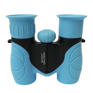 Buy cheap Blue Mini 8x21 Kids Plastic Binoculars Shockproof Kids Toy Binoculars from wholesalers