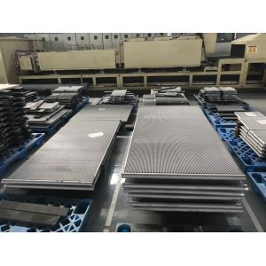 Buy cheap Freezer Flat Microchannel Heat Exchanger 36mm Wall Thickness from wholesalers