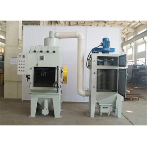 Crawler Type Media Blasting Machine , Belt Rubber Automated Blasting Systems