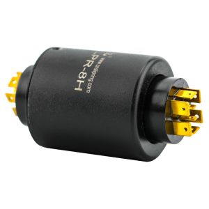 Buy cheap 6 circuits 20A, 2 circuits 5A Pin Connection Slip Ring of 8 Circuits 360° Rtating Transmission from wholesalers