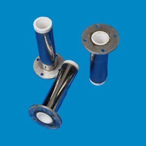 Polyurethane Coated Powder Conveying Wear Resistant Pipeline Customized Shape