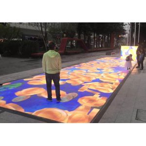 Buy cheap SMD 2.97mm Interactive LED Floor Panels Waterproof For Disco Stage from wholesalers
