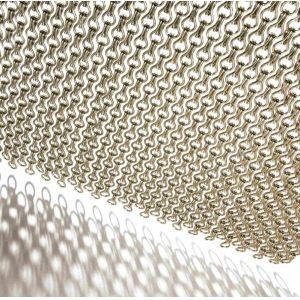 Versatile Rectangular Aluminium Chain Curtain Hanging Installation